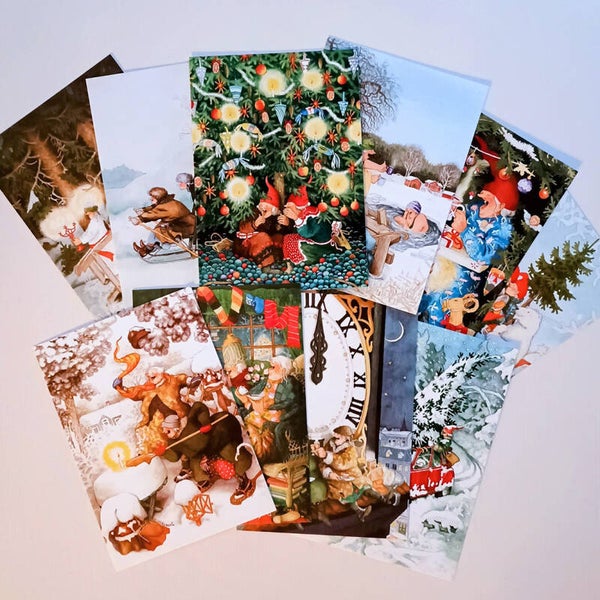 Inge Löök Kerst-Winter Set 'Oude dametjes'