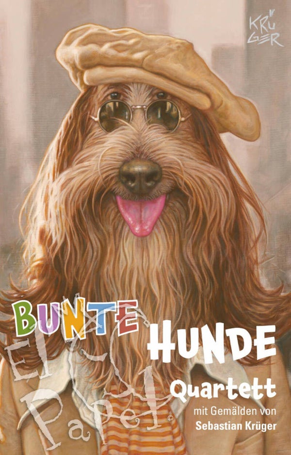 Inkognito kwartet 'Kleurrijke honden' - Sebastian Krüger