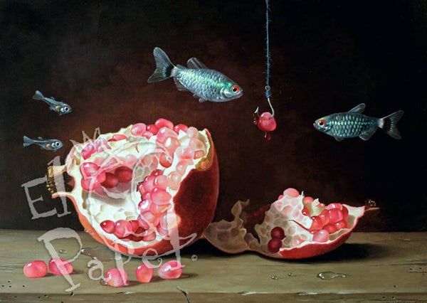 Ansichtkaart 'Aas' - Suzan Visser