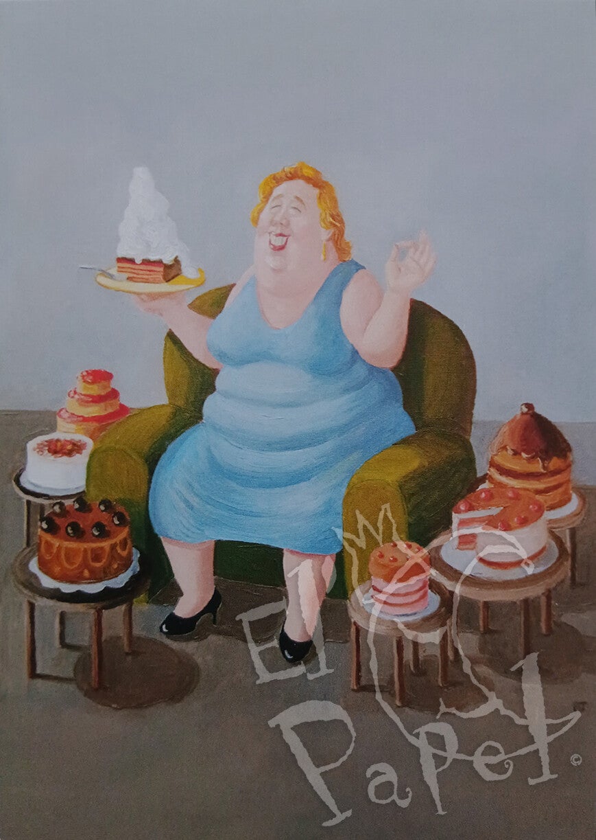 Ansichtkaart 'Alice in Wonderland'