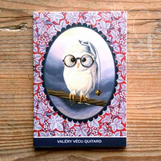 Prentbriefkaartenset 'Ingelijste dieren' Valery Veçu