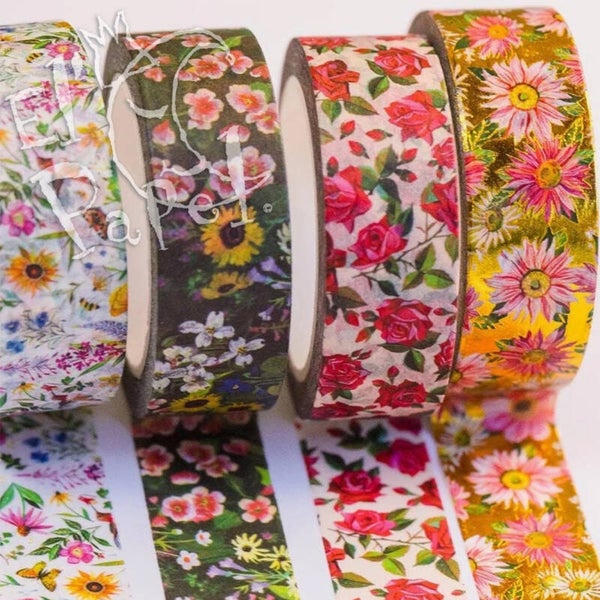 Katie Daisy Washi Tape Set 'Bloemen'