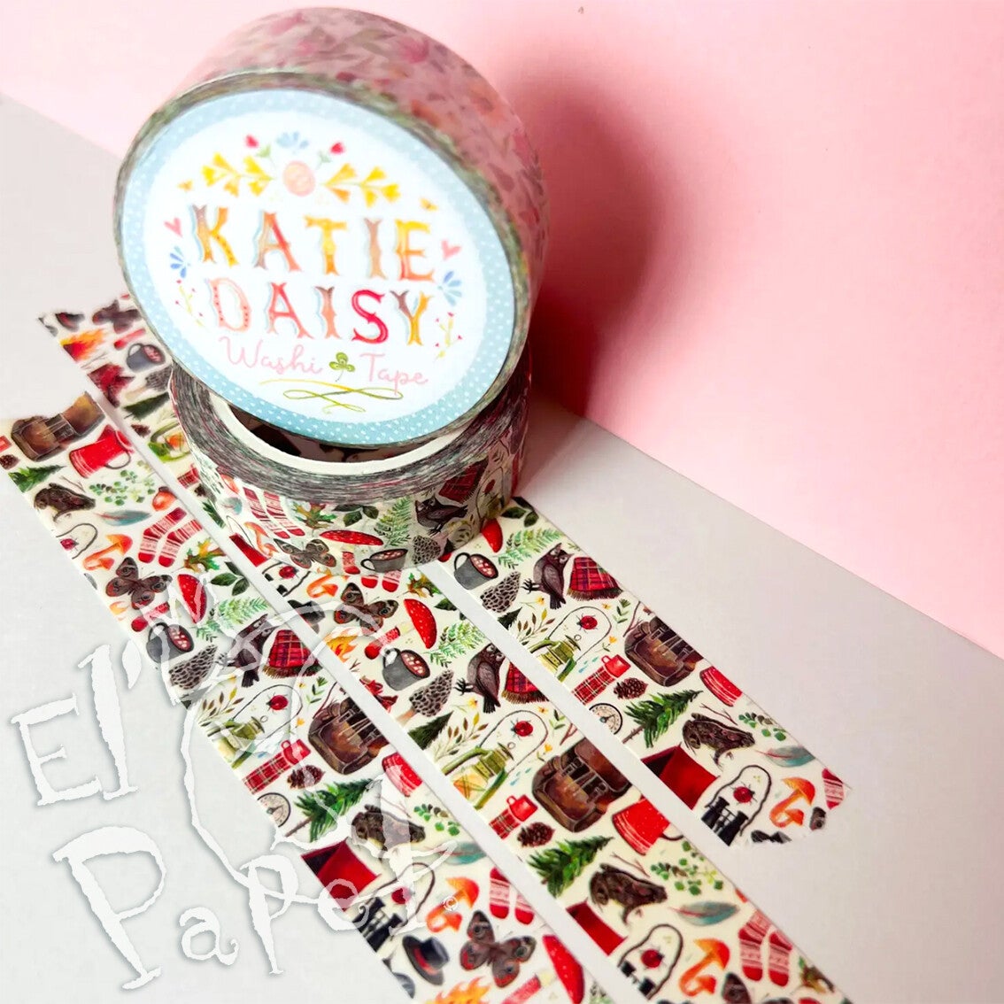 Katie Daisy Washi Tape 'Buitenmens'