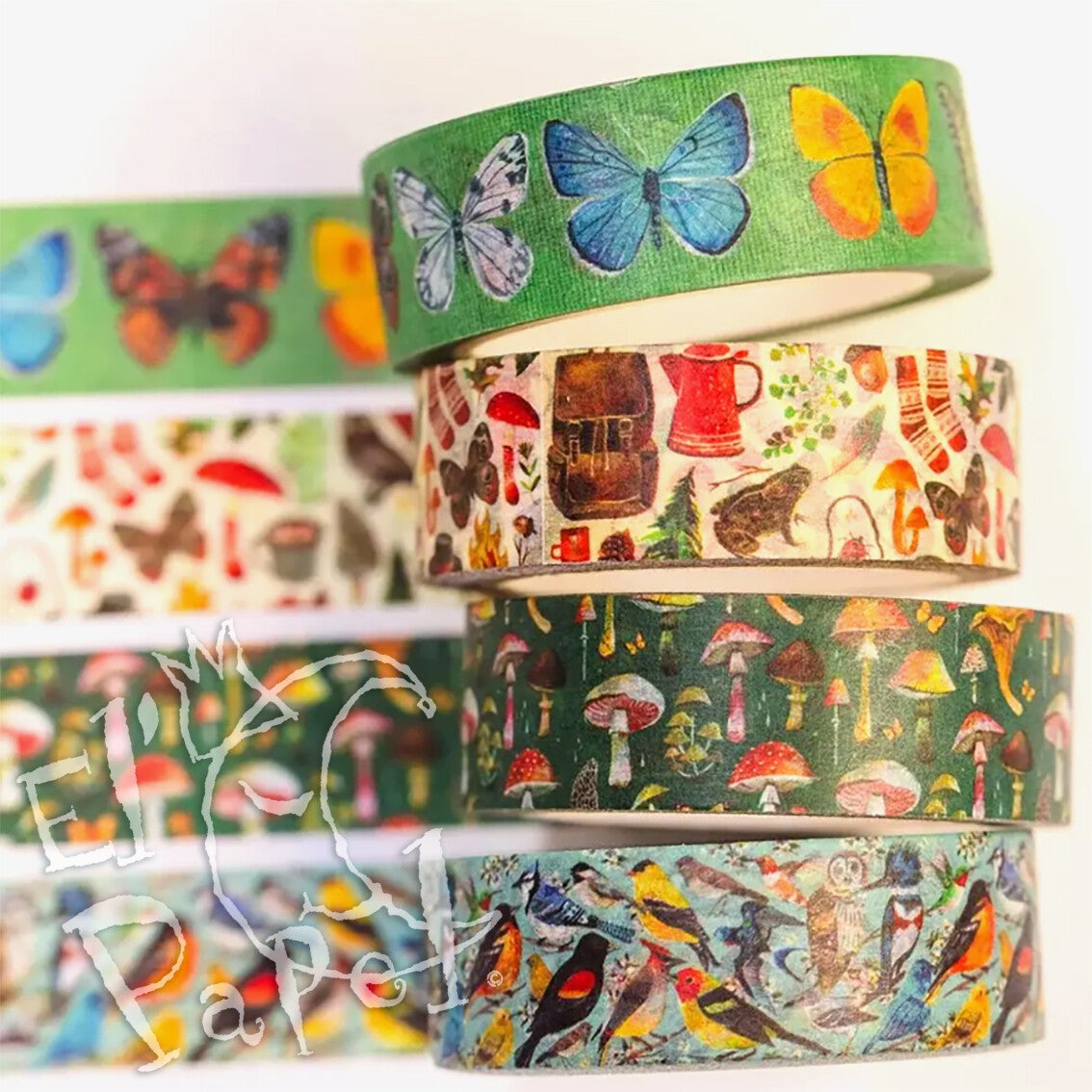 Katie Daisy Washi Tape Set 'De buitenmens'