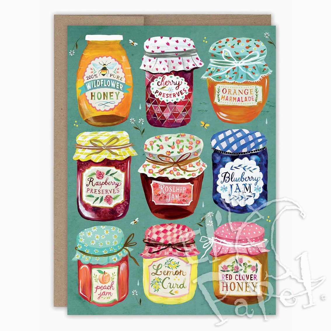 Katie Daisy vriendschapskaart 'You are my jam'