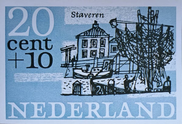 GB Ansichtkaart 'Maxi-kaart Staveren'