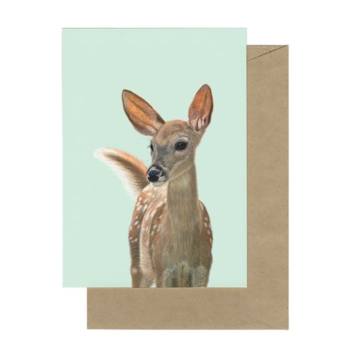 Lonneke Grimbergen ansichtkaart 'Damhert'