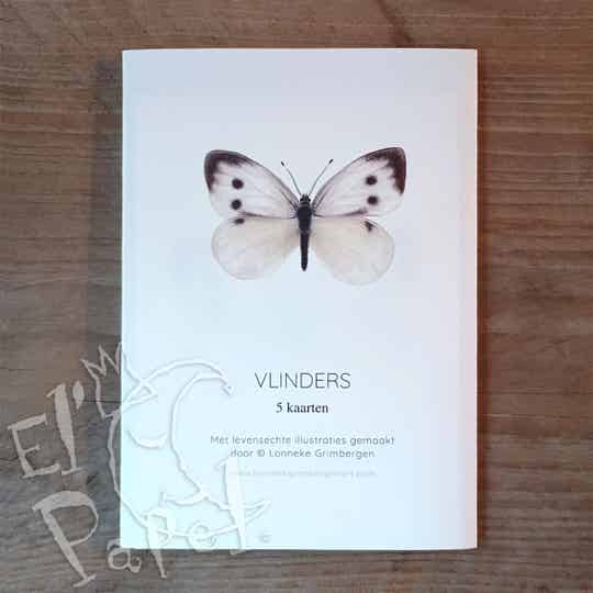 Lonneke Grimbergen kaartenset 'Vlinders'