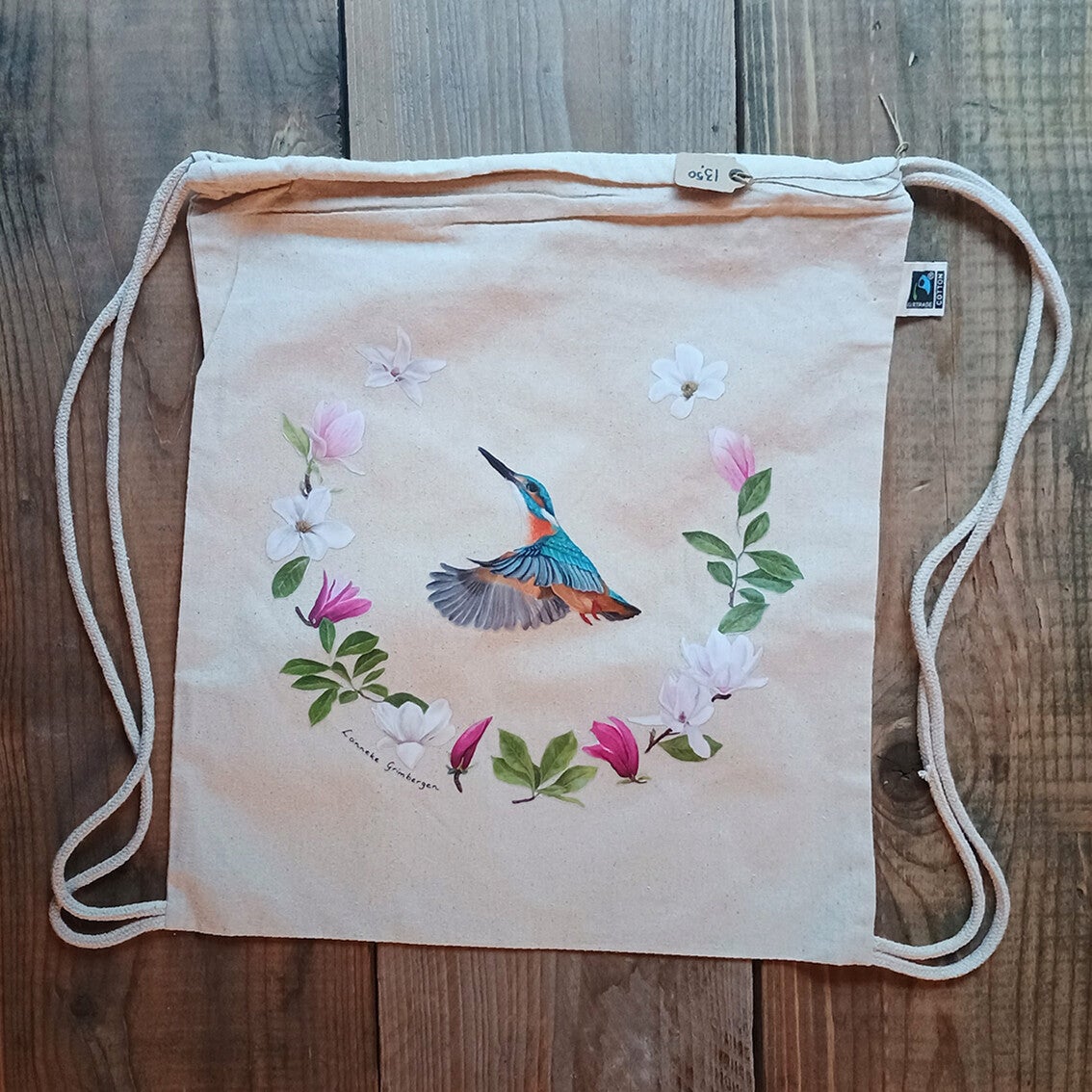 Cadeautjes bij El' Papel - tas met olifant illustratie van Izou