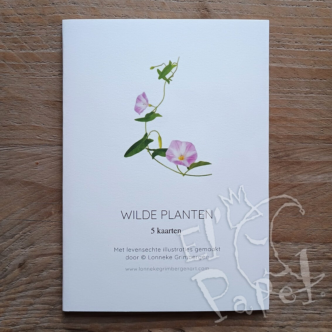 Lonneke Grimbergen kaartenset 'Wilde planten'