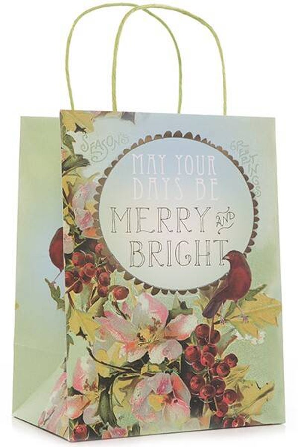 Kerst gift bag 'Merry & Bright'