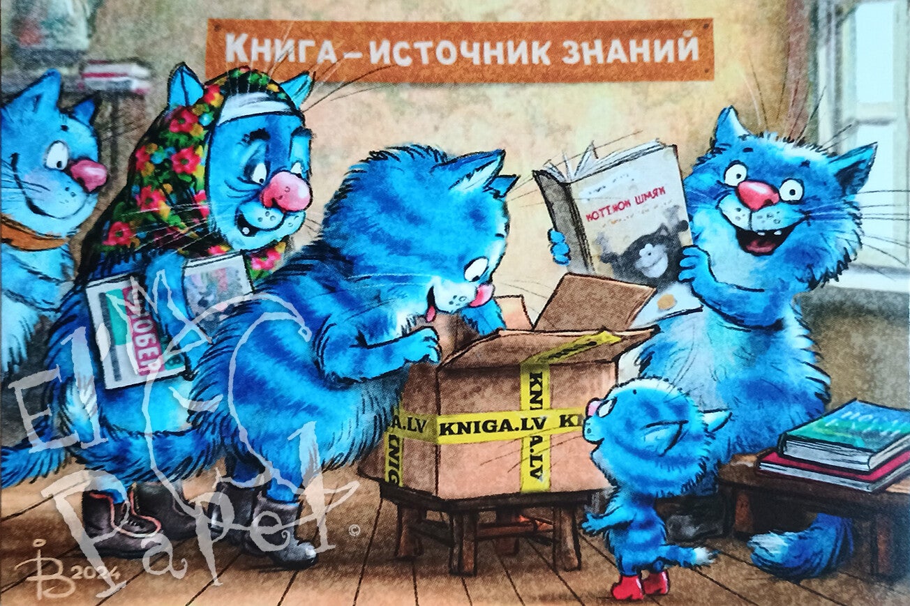 Ansichtkaart 'Doosje vol kennis'