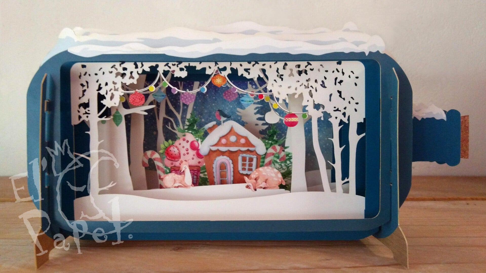 Message in a bottle `Peperkoekhuisje`