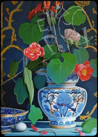 GT Ansichtkaart 'Het boeket'