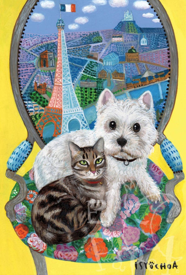 Ansichtkaart 'Hermine en Ascott'