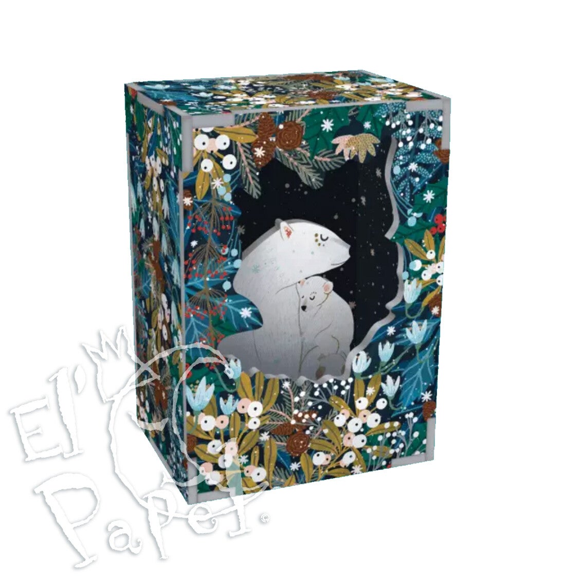 Pop & Slot Diorama Scene 'Polar Bear Bower'