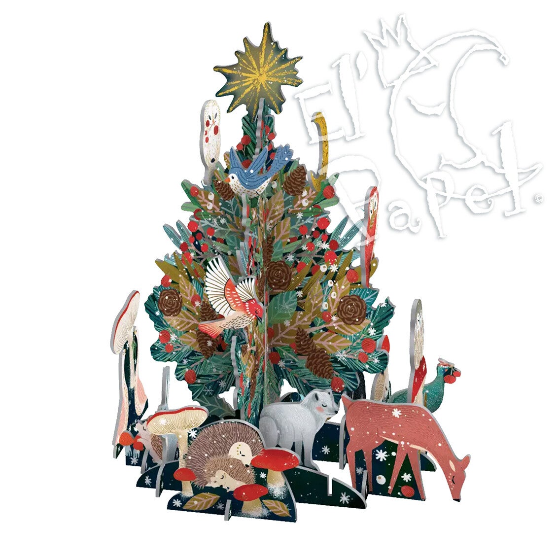 Pop & Slot Kerst Advent kalender 'Onder de boom'