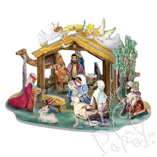Pop & Slot Advent kalender 'Het Kerstverhaal' (klein)