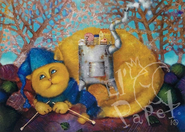 Ansichtkaart 'Bijna lente ...'