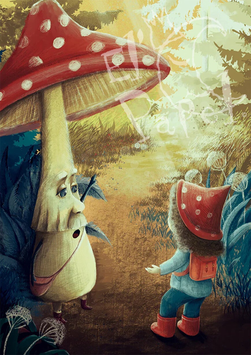 Ansichtkaart 'Het verhaal van het bos'