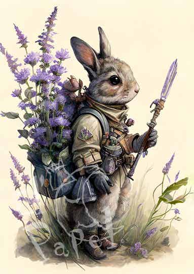 Ansichtkaart 'Avonturier VII'