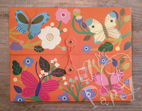 Correspondentie-set 'Butterfly Garden'