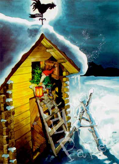 Ansichtkaart 'Kukele-ku?'