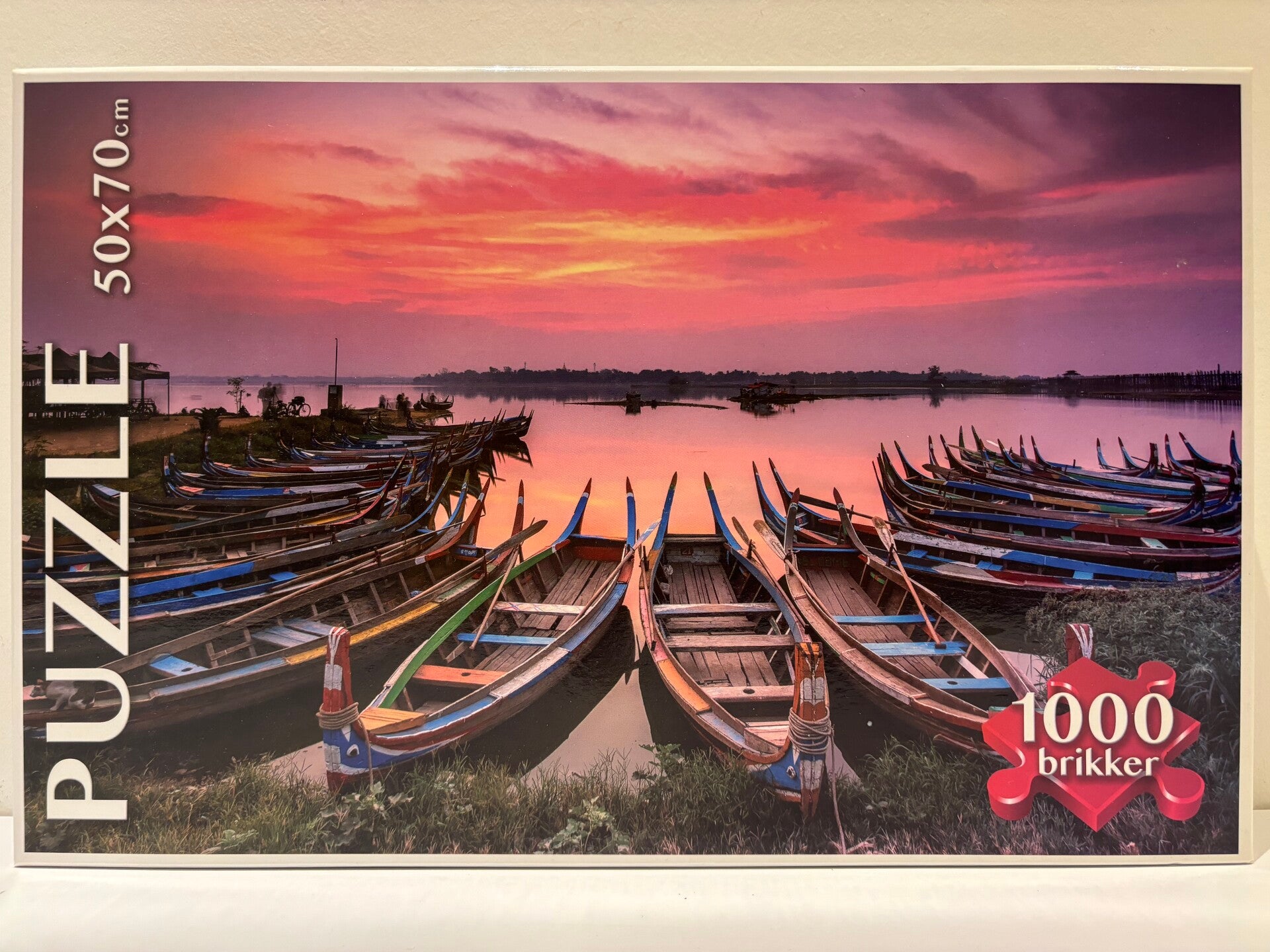 Puzzle - Boats In Sunset