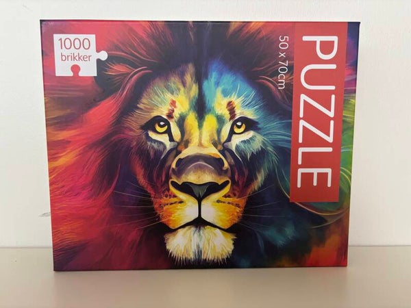 Puzzle - Colorful Lion