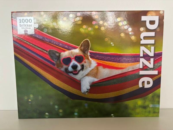 Puzzle - Chilling dog
