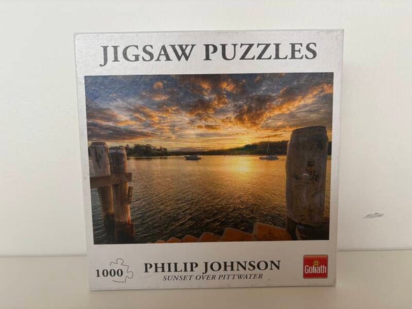 Jigsaw puzzle - Sunset over Pitt water