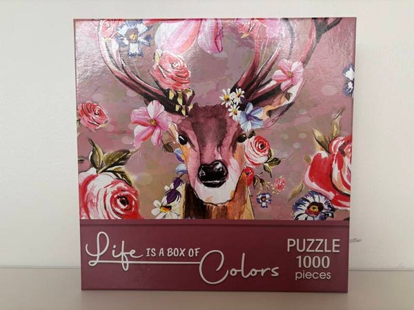 Puzzle - Rose Deer