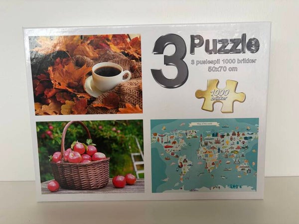 3in1 - Coffee, Apples, Map