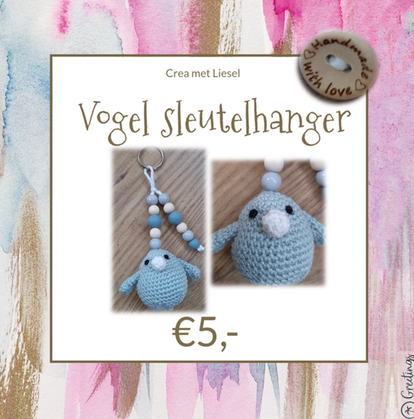 Vogel sleutelhanger