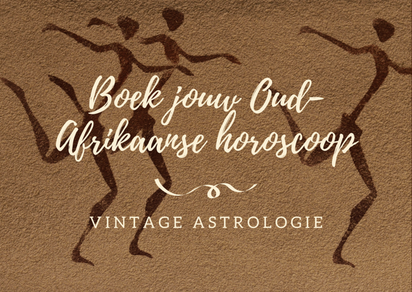 Boek jouw Vintage horoscoop :: Afrikaanse spinnenweb astrologie ©️