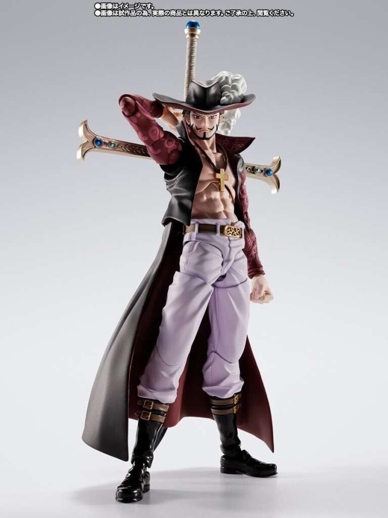 One Piece Dracule Mihawk Hawkeye Shf