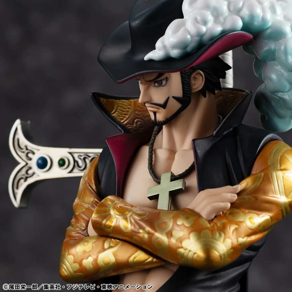 One Piece P.o.p. Limited Hawk Eye Dracule Mihawk Ver.r Statue