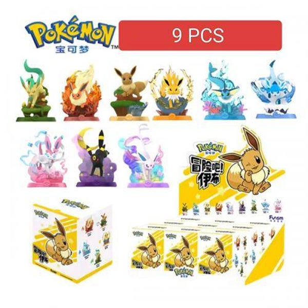 Pokemon Case da 9 Box Funism Blind Box Eevee