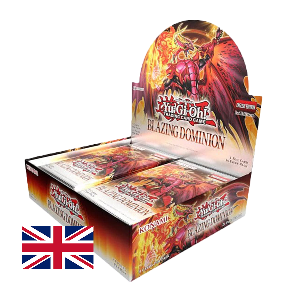 YGO – Blazing Dominion Booster Display (24 Packs) – EN