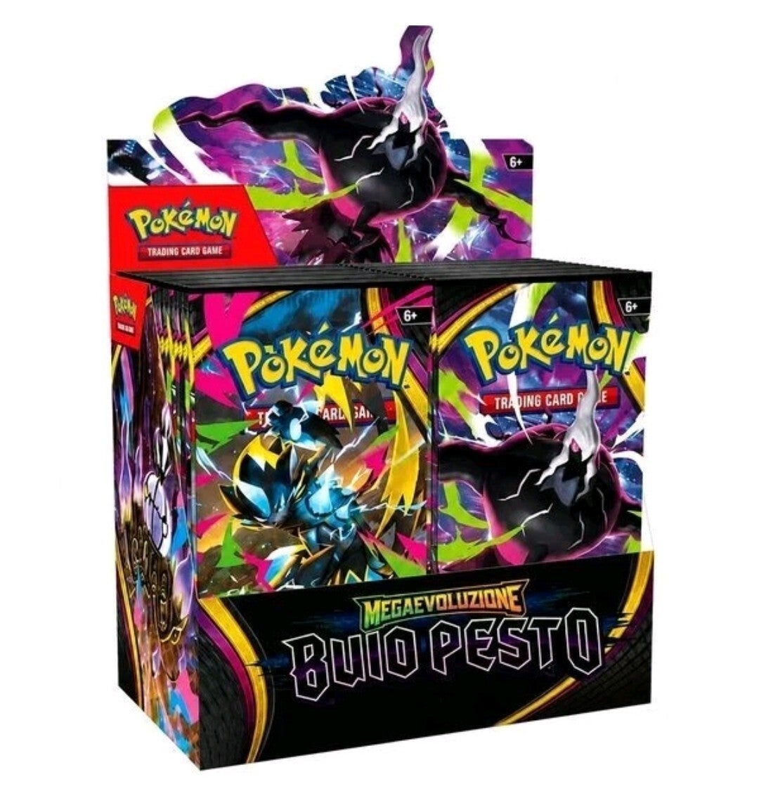Pokemon Italiano Buio Pesto Box 36 Bustine Saled ITALIANO DISPONIBILI