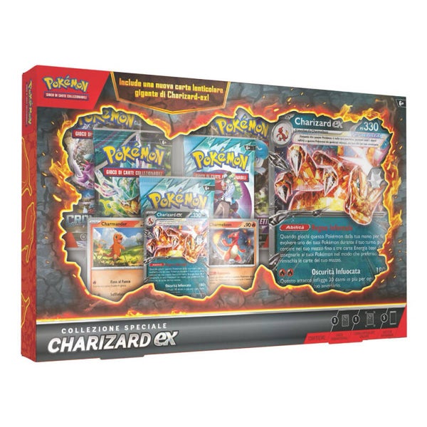 Pokemon Charizard Ex Collezione Speciale versione Italiano