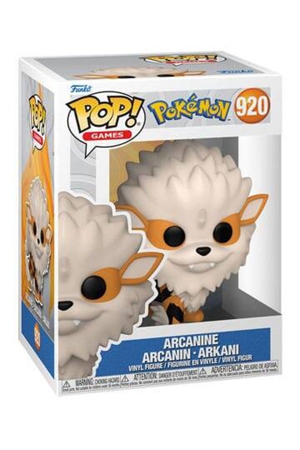 Pokémon POP! Games Vinyl Figure Arcanine (EMEA) 9 cm