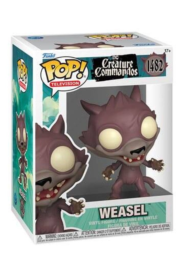Creature Commandos POP! TV Vinyl Figure Weasel 9 cm