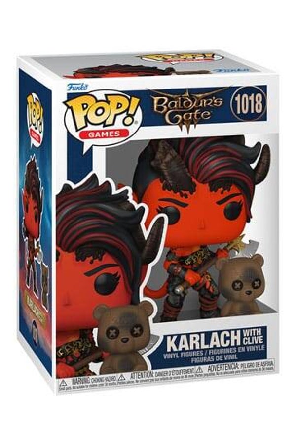 Funko POP! Baldurs Gate: Karlach w/Clive (1018)