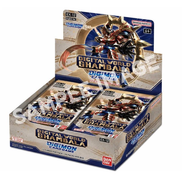 Digimon | EX-12: Digital World Shambala Booster | Booster Box