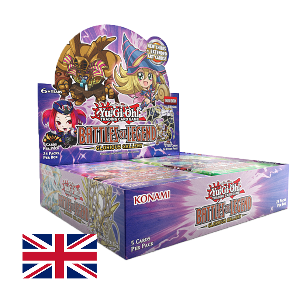 Battle of Legend: Glorious Gallery Box (24 buste) YU-GI-OH! – ENG