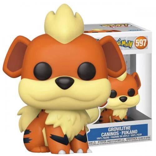 Funko POP! Pokemon: Growlithe Caninos Fukano (597)