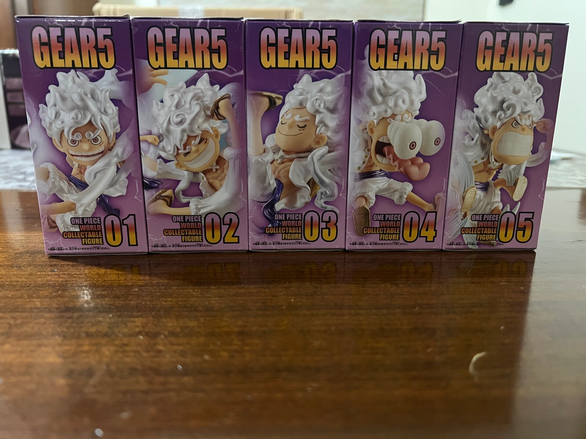 Set Mini Figure Monkey D. Luffy Gear Five 5