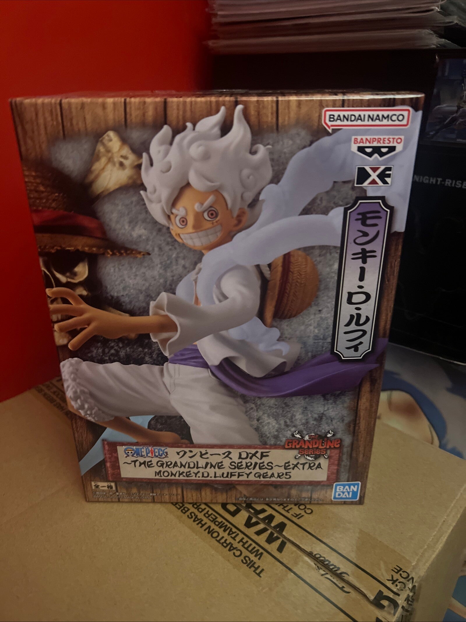 ONE PIECE - Monkey D Luffy Gear 5 Figure Originale JAPAN Banpresto Grandline