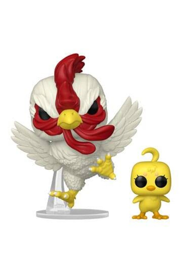 Rooster Fighter POP!&Buddy Vinyl Figure Keiji & Piyoko 9 cm